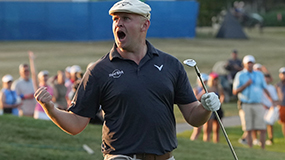Callaway Apparel ambassador Harry Hall secures his first PGA TOUR victory! 